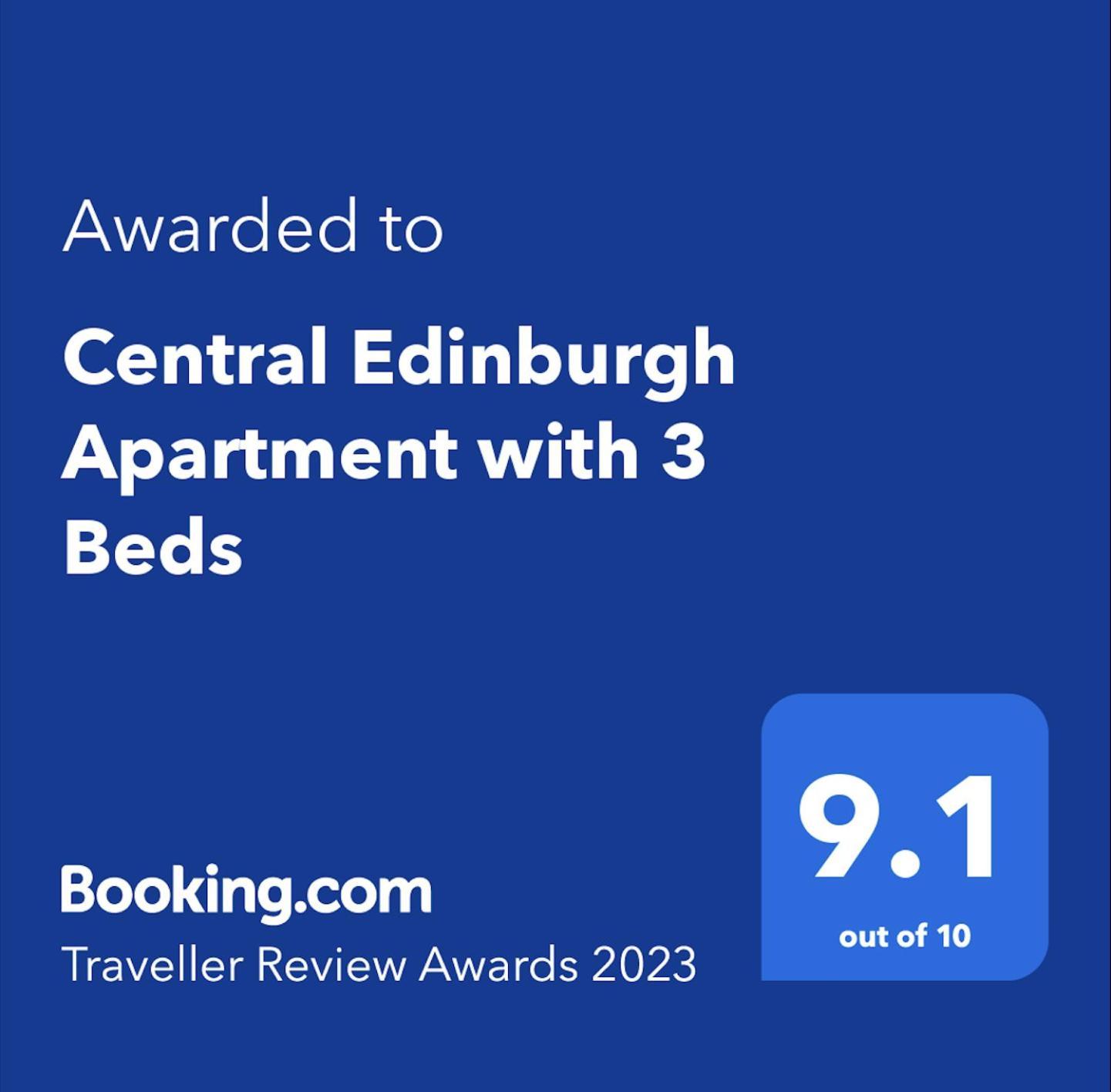 Traveller Award Winner 2024 - Edinburgh Apartment With 3 Beds Экстерьер фото